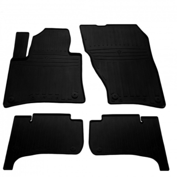 Резиновые коврики Porsche Cayenne 92A 2010-2017 комплект из 4 штук Stingray