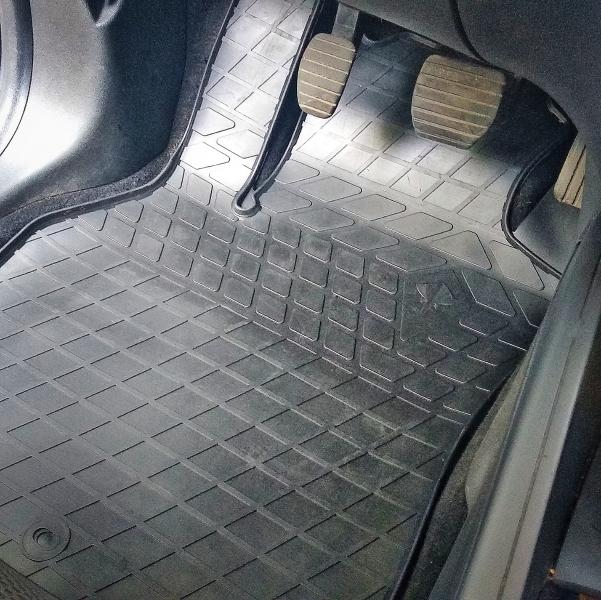 Резиновые коврики Renault Fluence / Megane 3 (2008-2015) комплект из 4 штук Stingray. Фото 3