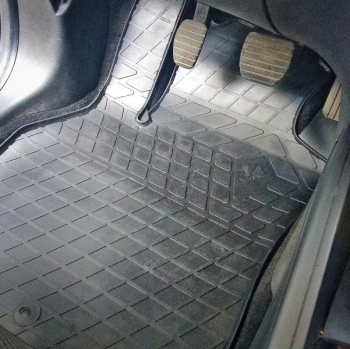 Резиновые коврики Renault Fluence / Megane 3 (2008-2015) комплект из 4 штук Stingray. Фото 3