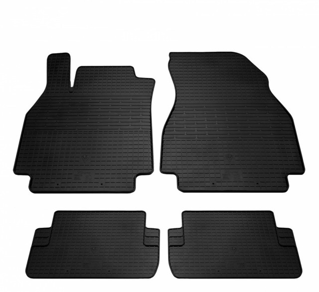 Резиновые коврики Renault Megane II (2002-2009) комплект из 4 штук Stingray