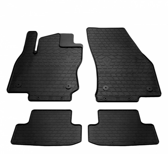 Резиновые коврики Seat Ateca (2016-...) комплект из 4 штук Stingray
