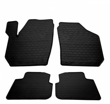 Резиновые коврики Skoda Roomster (2006-2015) комплект из 4 штук Stingray