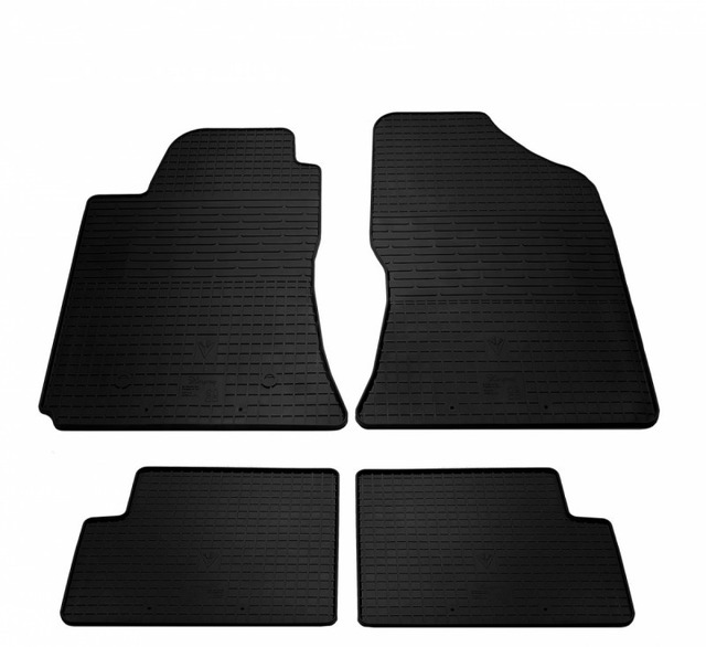 Резиновые коврики Toyota Corolla E120 2000-2006 комплект из 4 штук Stingray