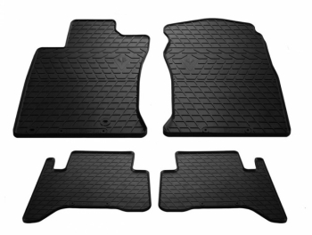 Резиновые коврики Toyota Land Cruiser Prado J120 2002-2009 комплект из 4 штук Stingray