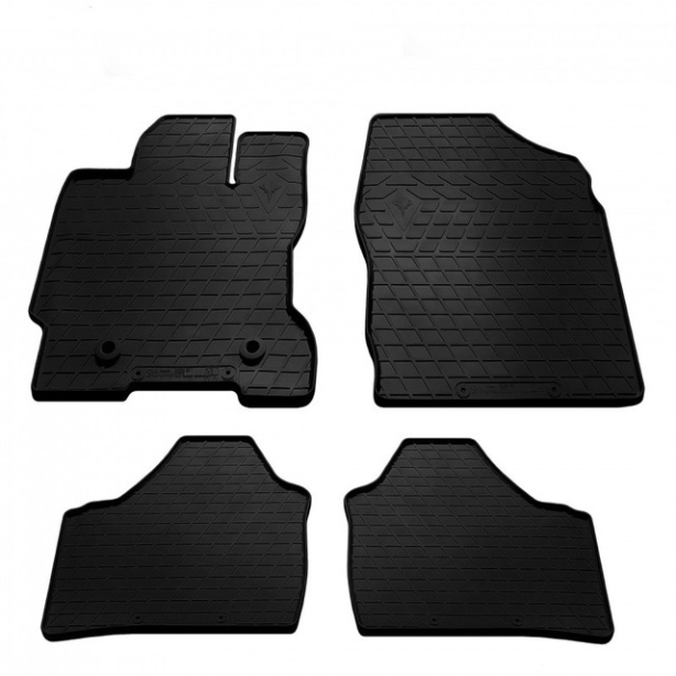 Резиновые коврики Toyota Prius NHW20 2003-2009 комплект из 4 штук Stingray