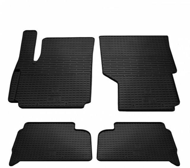Резиновые коврики Volkswagen Amarok (2010-...) комплект из 4 штук (Stingray)