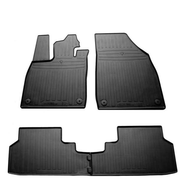 Резиновые коврики Volkswagen ID4 (2020-...) комплект из 4 штук (Stingray)