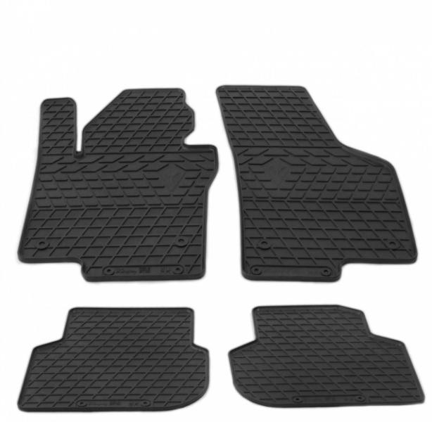 Резиновые коврики Volkswagen Jetta VI (2010-2018) комплект из 4 штук Stingray