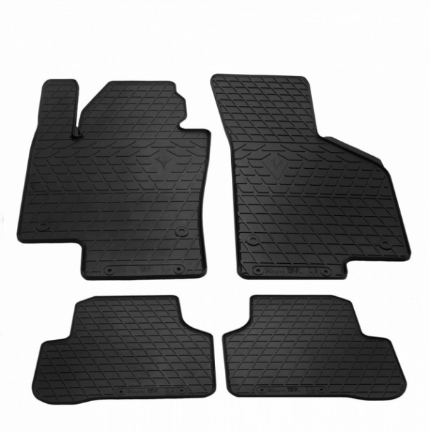Резиновые коврики Volkswagen Passat B7 (2010-2014) комплект из 4 штук (Stingray)