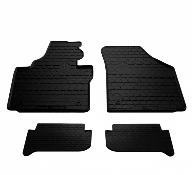 Резиновые коврики Volkswagen Touran I (2003-2015) комплект из 4 штук (Stingray)