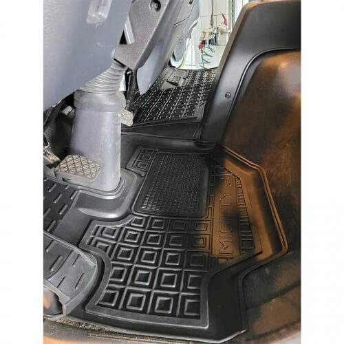 Резиновые коврики в салон Hyundai Mighty 3 (EX8-EX10) Avto-Gumm. Фото 3
