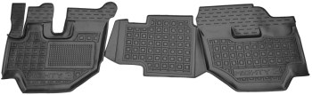 Резиновые коврики в салон Hyundai Mighty 3 (EX8-EX10) Avto-Gumm. Фото 14