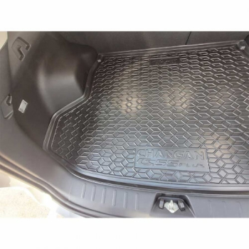 Коврик в багажник Changan CS55 Plus (2022-...) Резиновые Avto-Gumm. Фото 2