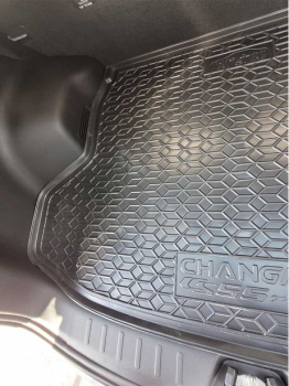 Коврик в багажник Changan CS55 Plus (2022-...) Резиновые Avto-Gumm. Фото 7