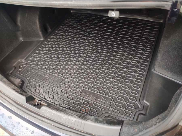 Коврик в багажник Chevrolet Malibu 9 (2015-2019) ДВС Резиновые (Avto-Gumm). Фото 9