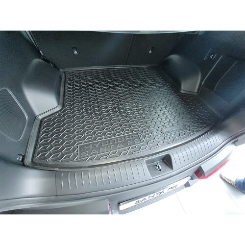 Килимок в багажник для Hyundai Santa Fe V (MX5) (2024-...) 5 місць (AVTO-Gumm). Фото 3