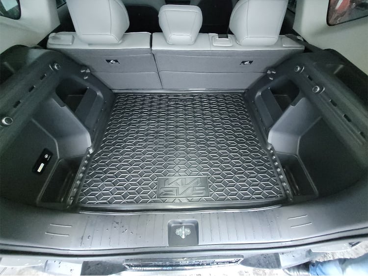 Коврик в багажник KIA EV5 (2023-...) Резиновые Avto-Gumm. Фото 3