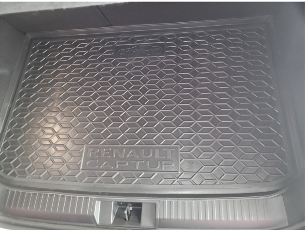 Коврик в багажник Renault Captur (2019-...) Верхняя полка (Avto-Gumm). Фото 3