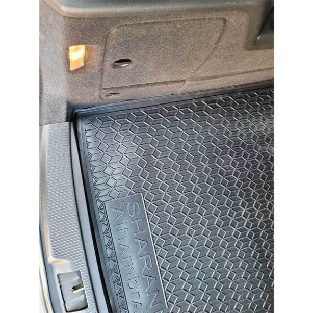 Коврик в багажник Seat Alhambra II (7N) (2010-...) Резиновые Avto-Gumm. Фото 6