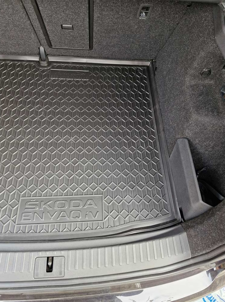 Коврик в багажник Skoda Enyaq IV (2021-...) Coupe без органайзера (Avto-Gumm). Фото 5