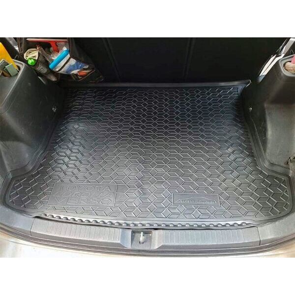 Коврик в багажник Toyota Corolla Verso (ZER/ZZE) 2004–2009 Резиновые Avto-Gumm