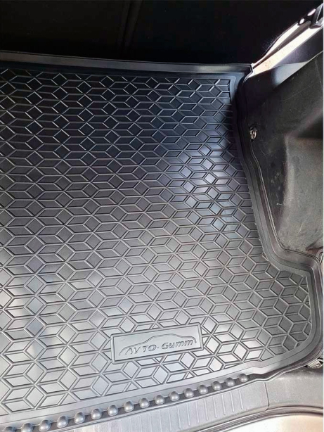 Коврик в багажник Toyota Corolla Verso (ZER/ZZE) 2004–2009 Резиновые Avto-Gumm. Фото 7