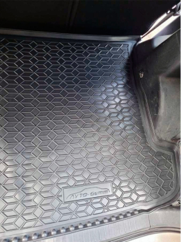 Коврик в багажник Toyota Corolla Verso (ZER/ZZE) 2004–2009 Резиновые Avto-Gumm. Фото 7