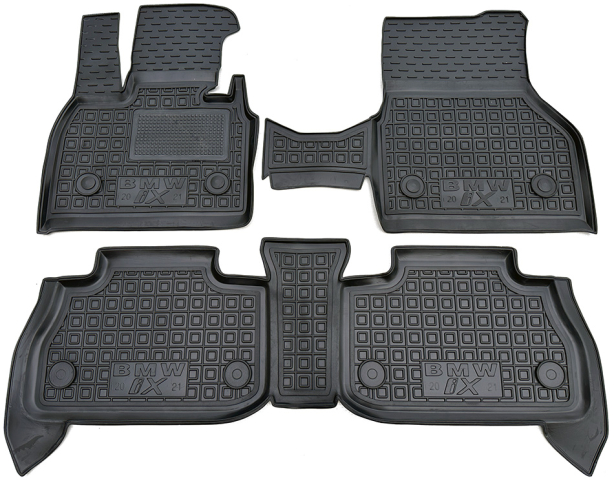 Коврики в салон BMW iX (i20) 2021-... Резиновые Avto-Gumm. Фото 8