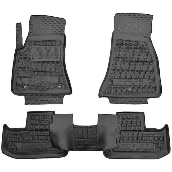 Коврики в салон Dodge Challenger III (2008-2019) Резиновые Avto-Gumm