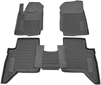 Коврики в салон Ford Ranger (2018-2021) Резиновые Avto-Gumm