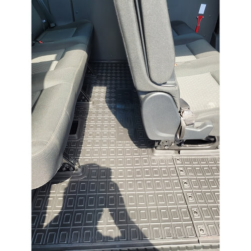 Коврики в салон Ford Transit (2014-...) пассажир (3-й ряд) (Avto-Gumm). Фото 6