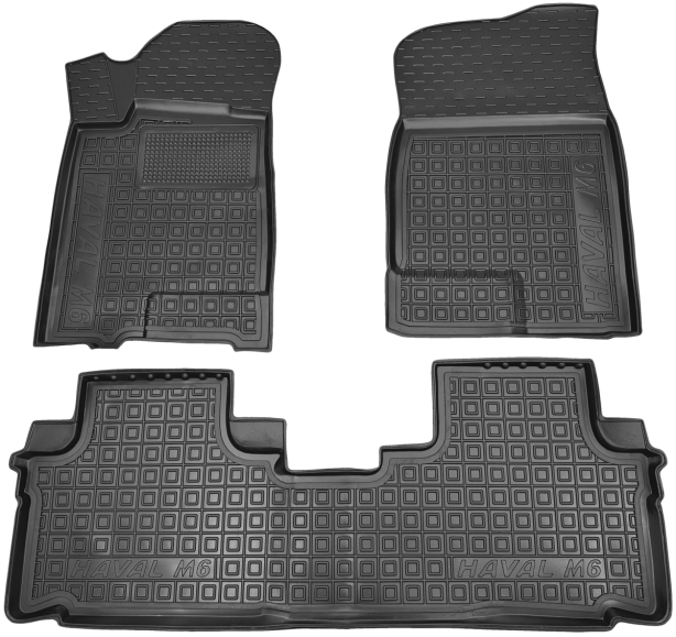 Коврики в салон Great Wall Haval M6 (2023-...) Резиновые Avto-Gumm. Фото 18