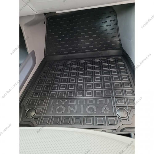 Коврики в салон Hyundai Ioniq 6 (2022-...) Резиновые AVTO-Gumm. Фото 17