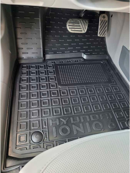 Коврики в салон Hyundai Ioniq 6 (2022-...) Резиновые AVTO-Gumm. Фото 20