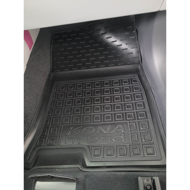 Коврики в салон Hyundai Kona (2023-...) hybrid (Avto-Gumm). Фото 6