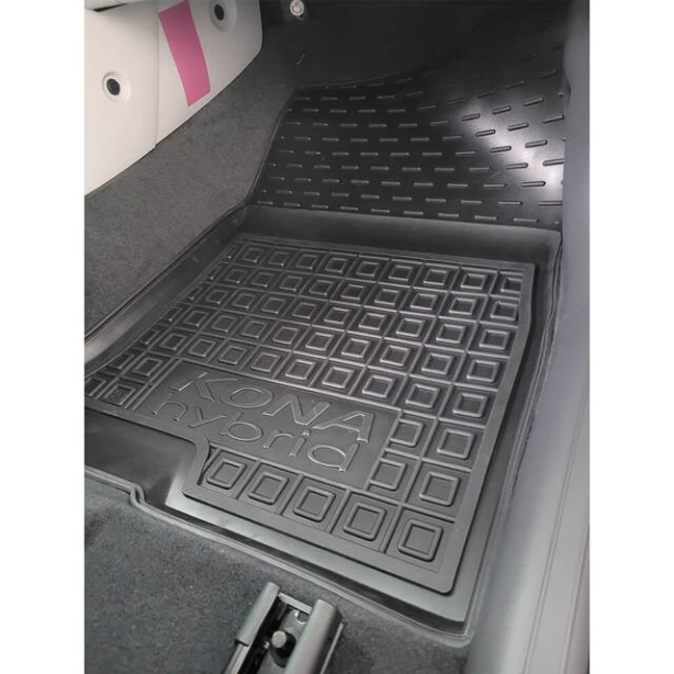 Коврики в салон Hyundai Kona (2023-...) hybrid (Avto-Gumm). Фото 13