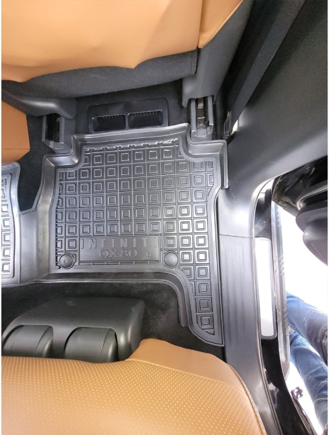 Коврики в салон Infiniti QX80 (2013-...) 5 мест (Avto-Gumm). Фото 27