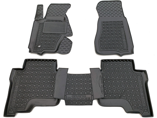 Коврики в салон Jeep Grand Cherokee (WK) 2005-2010 Резиновые Avto-Gumm. Фото 7