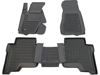 Коврики в салон Jeep Grand Cherokee (WK) 2005-2010 Резиновые Avto-Gumm. Фото 7