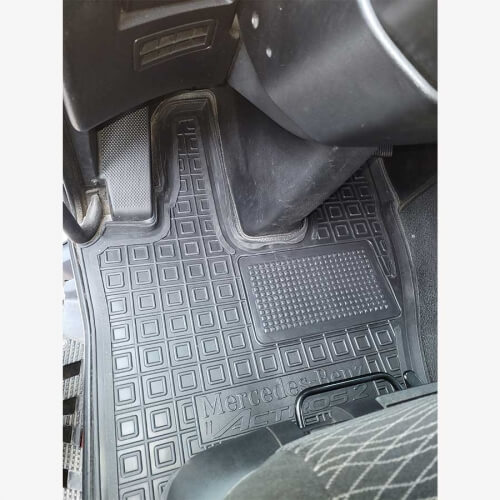 Коврики в салон Mercedes Benz ACTROS Mp4 (2011-2018) не плоское дно (Avto-Gumm). Фото 2