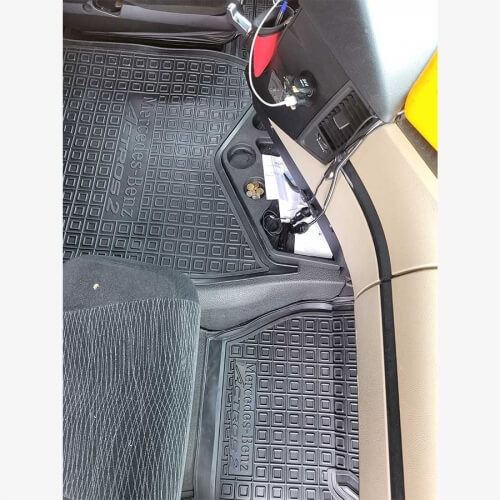 Коврики в салон Mercedes Benz ACTROS Mp4 (2011-2018) не плоское дно (Avto-Gumm). Фото 9