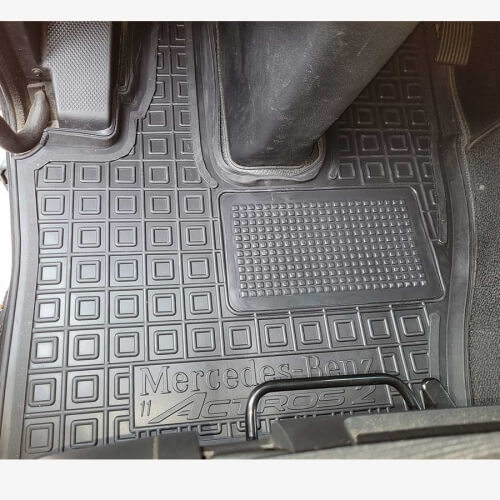 Коврики в салон Mercedes Benz ACTROS Mp4 (2011-2018) не плоское дно (Avto-Gumm). Фото 3