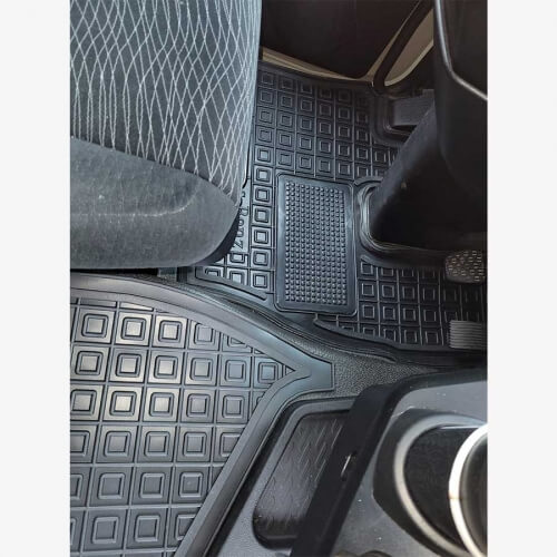Коврики в салон Mercedes Benz ACTROS Mp4 (2011-2018) не плоское дно (Avto-Gumm). Фото 5