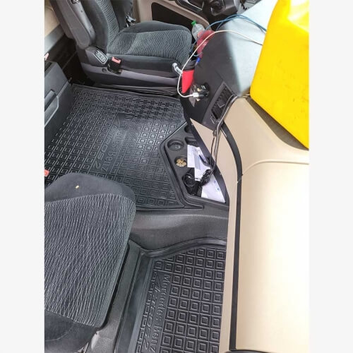 Коврики в салон Mercedes Benz ACTROS Mp4 (2011-2018) не плоское дно (Avto-Gumm). Фото 6