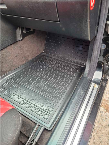 Коврики в салон Mercedes Benz W202 C (1993-2001) (Avto-Gumm). Фото 13