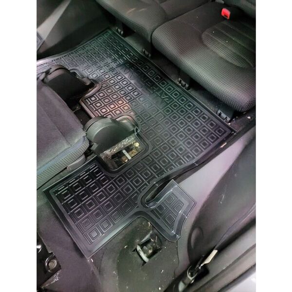 Коврики в салон Nissan Pathfinder III (R51) (2005-2014) 3 ряд Резиновые (Avto-Gumm). Фото 3