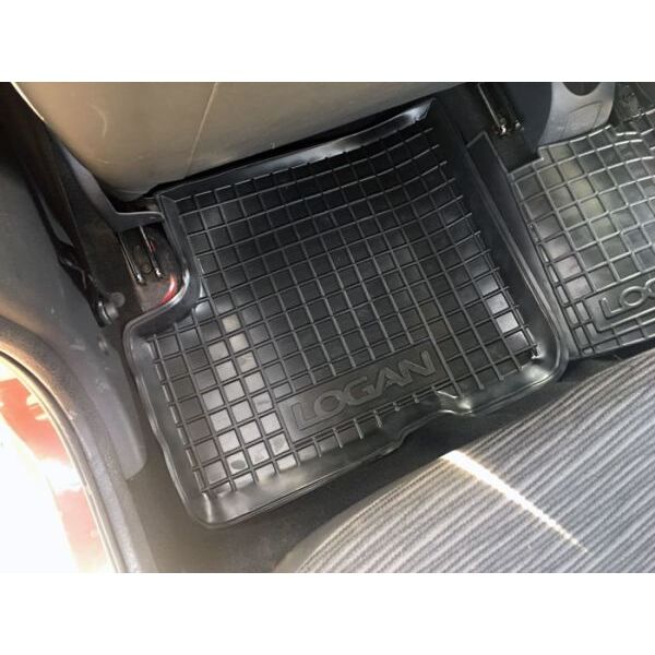 Резиновые коврики в салон Renault Logan (2004-2013) Sedan (Avto-Gumm). Фото 5