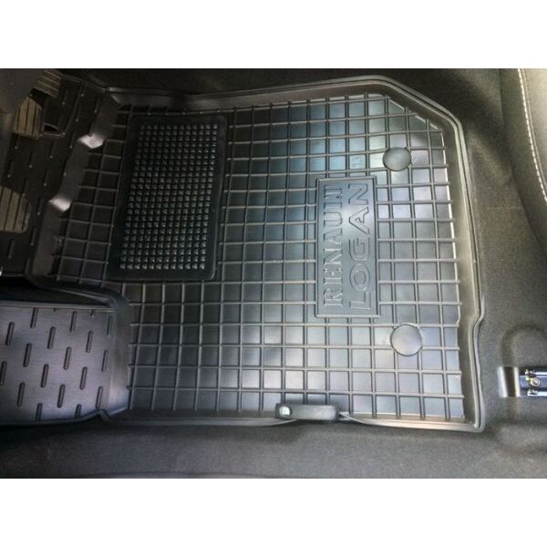 Коврики в салон Renault Logan (2012-...) Резиновые Avto-Gumm. Фото 4