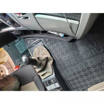 Коврики в салон Renault Premium (2006-2013) Резиновые Avto-Gumm. Фото 6