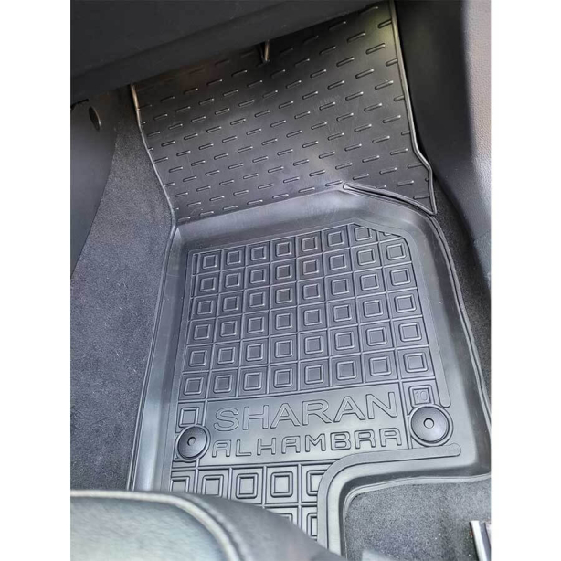 Коврики в салон Seat Alhambra II (7N) (2010-...) Резиновые Avto-Gumm. Фото 8